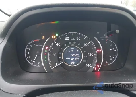 2013 Honda Cr-V Touring из США, поврежденный, VIN 2HKRM4H99DH115601